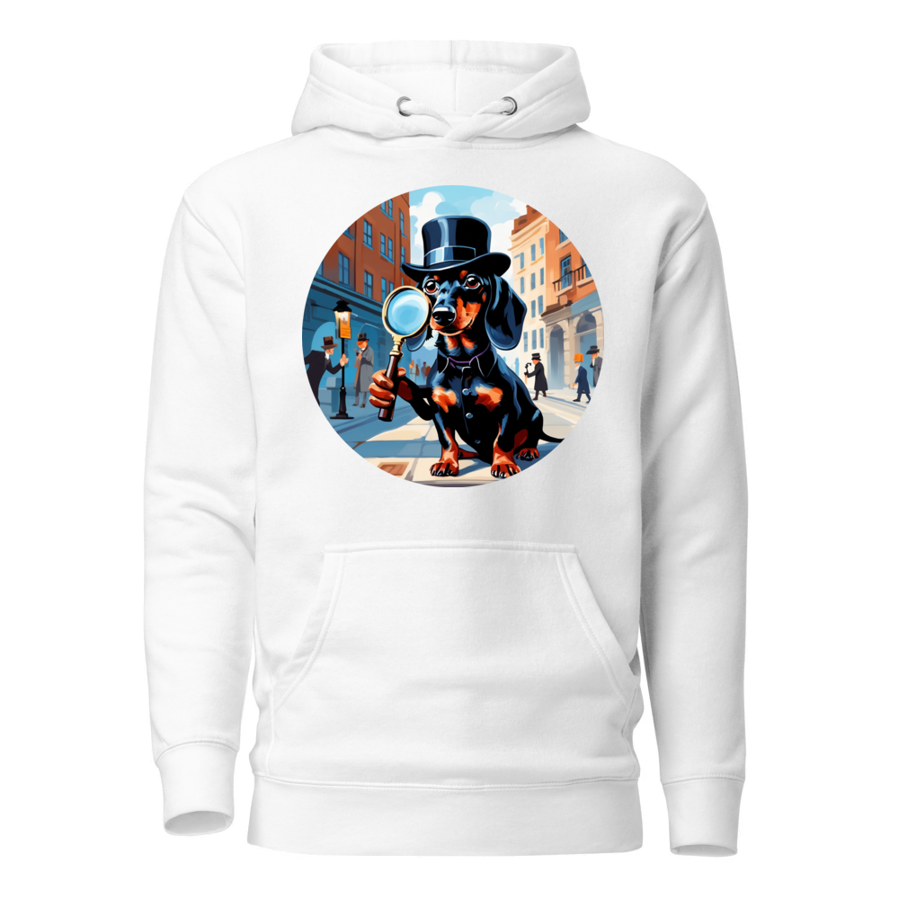 PugMug Custom Black Dachshund Hoodie