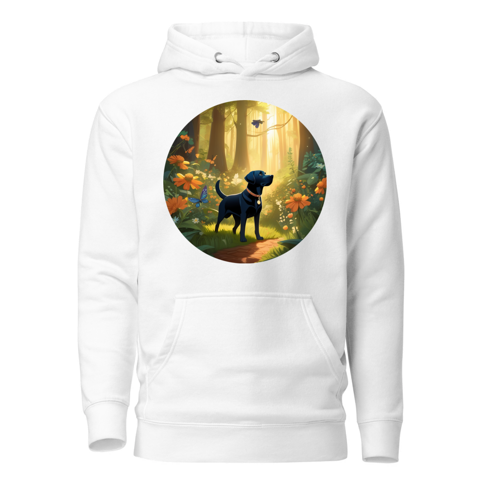 PugMug Custom Black Labrador Retriever Hoodie