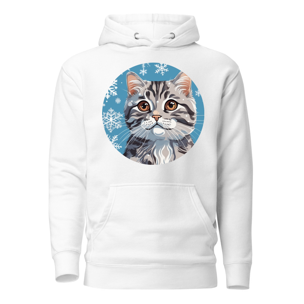 PugMug Custom Tabby Scottish Fold Cat Hoodie