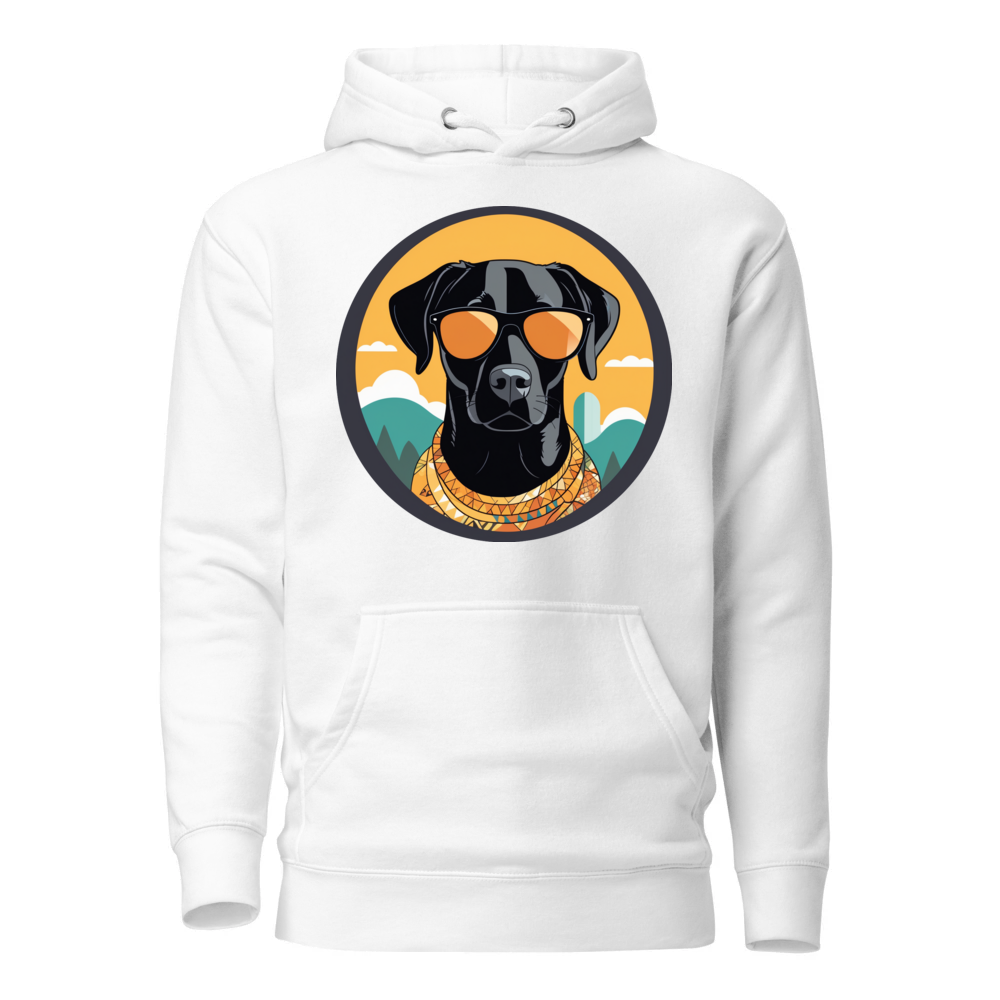 PugMug Custom Black Labrador Retriever Hoodie