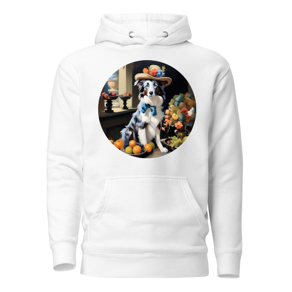 PugMug Custom Blue Merle Border Collie Hoodie