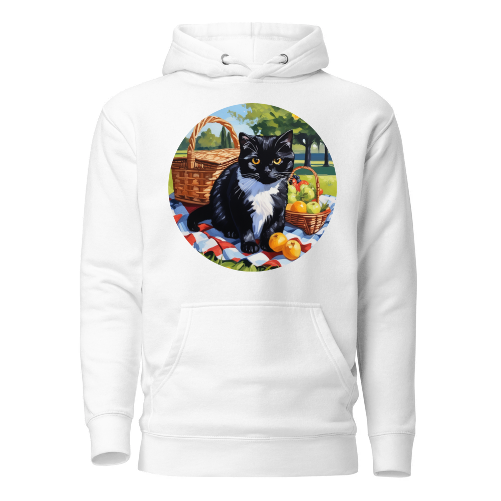PugMug Custom Black Scottish Fold Cat Hoodie