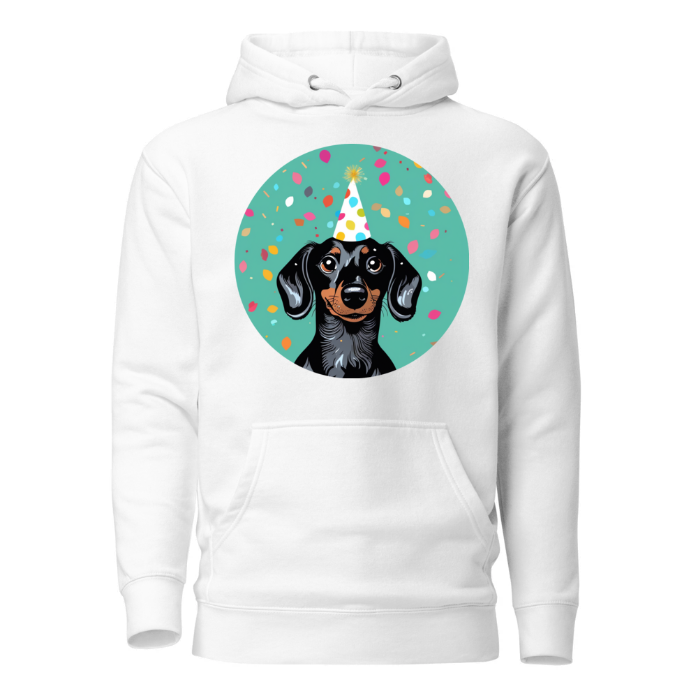 PugMug Custom Black Dachshund Hoodie
