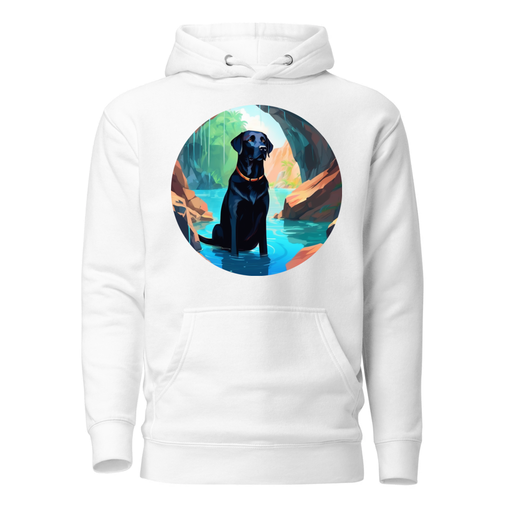 PugMug Custom Black Labrador Retriever Hoodie