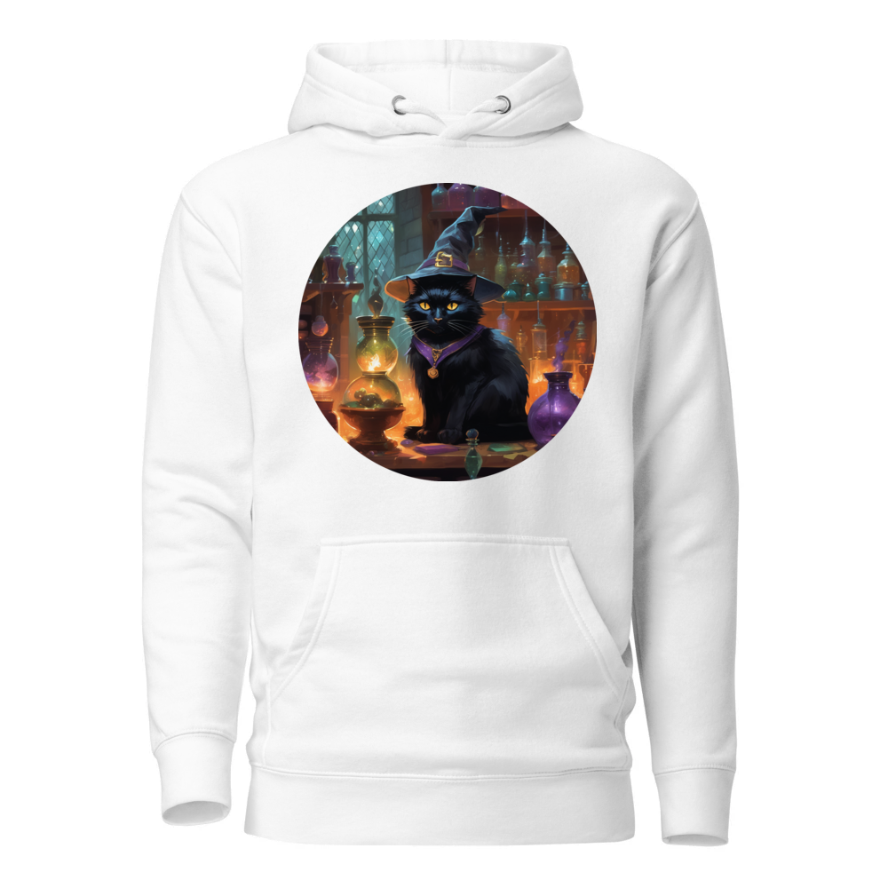 PugMug Custom Black Companion Cat Hoodie