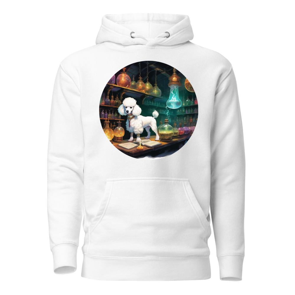 PugMug Custom White Poodle Hoodie
