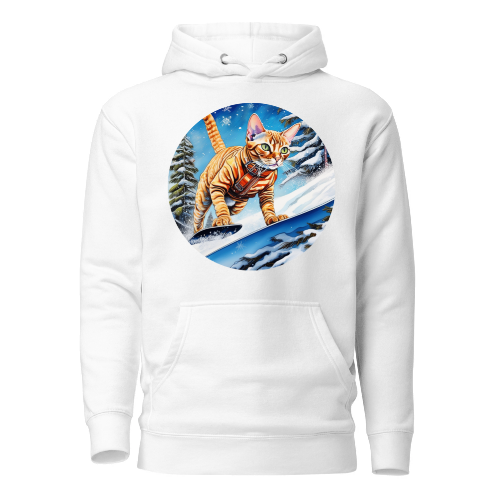 PugMug Custom Tabby Devon Rex Cat Hoodie