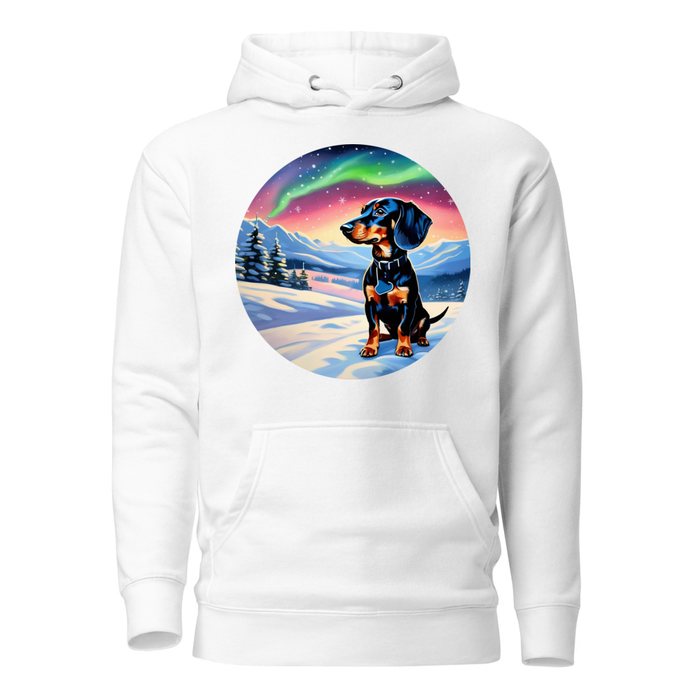 PugMug Custom Black Dachshund Hoodie