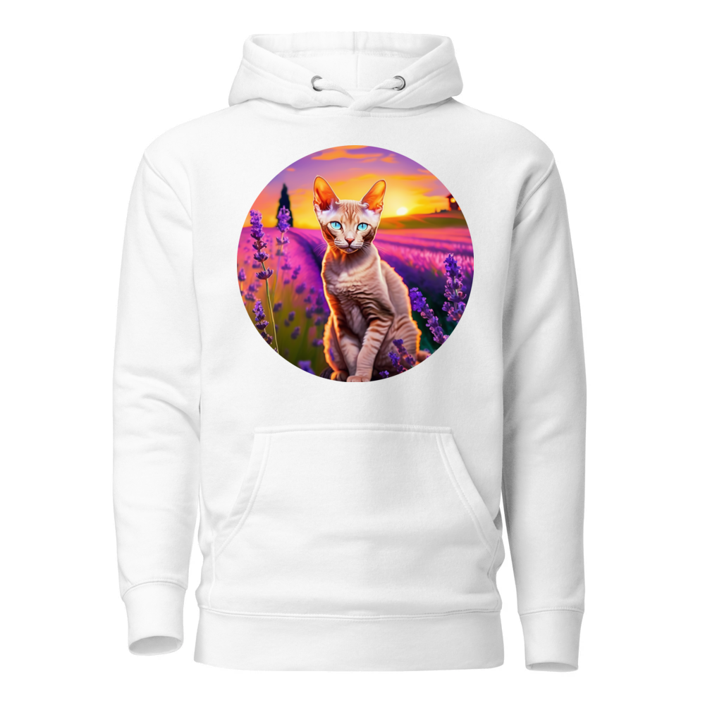 PugMug Custom Tabby Devon Rex Cat Hoodie