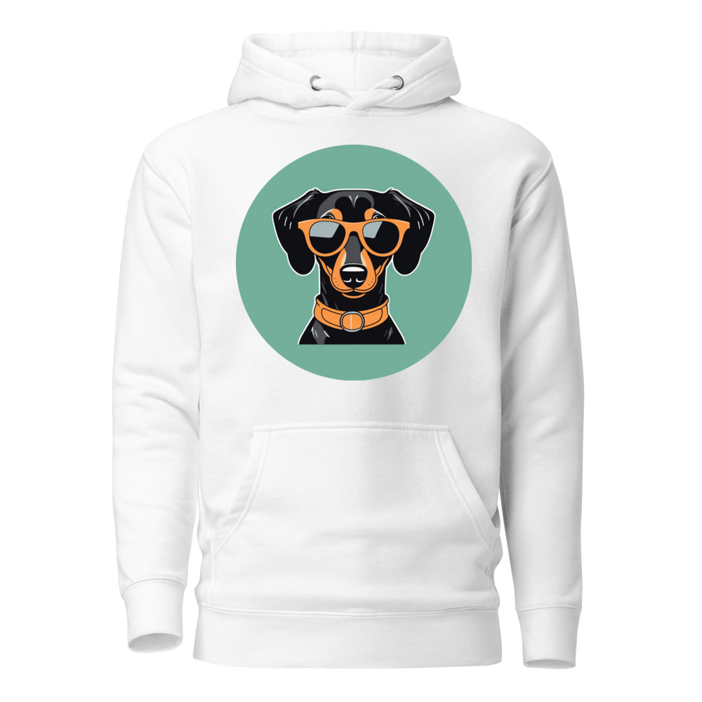 PugMug Custom Black Dachshund Hoodie