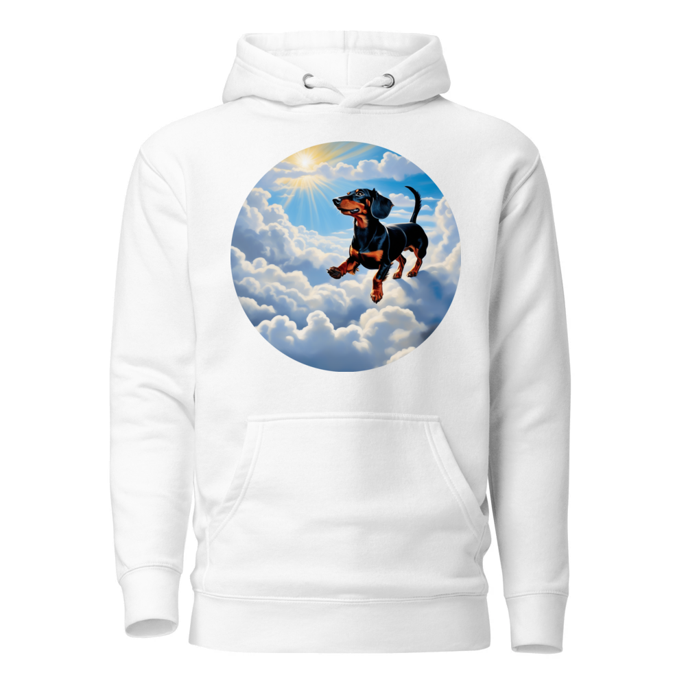 PugMug Custom Black Dachshund Hoodie