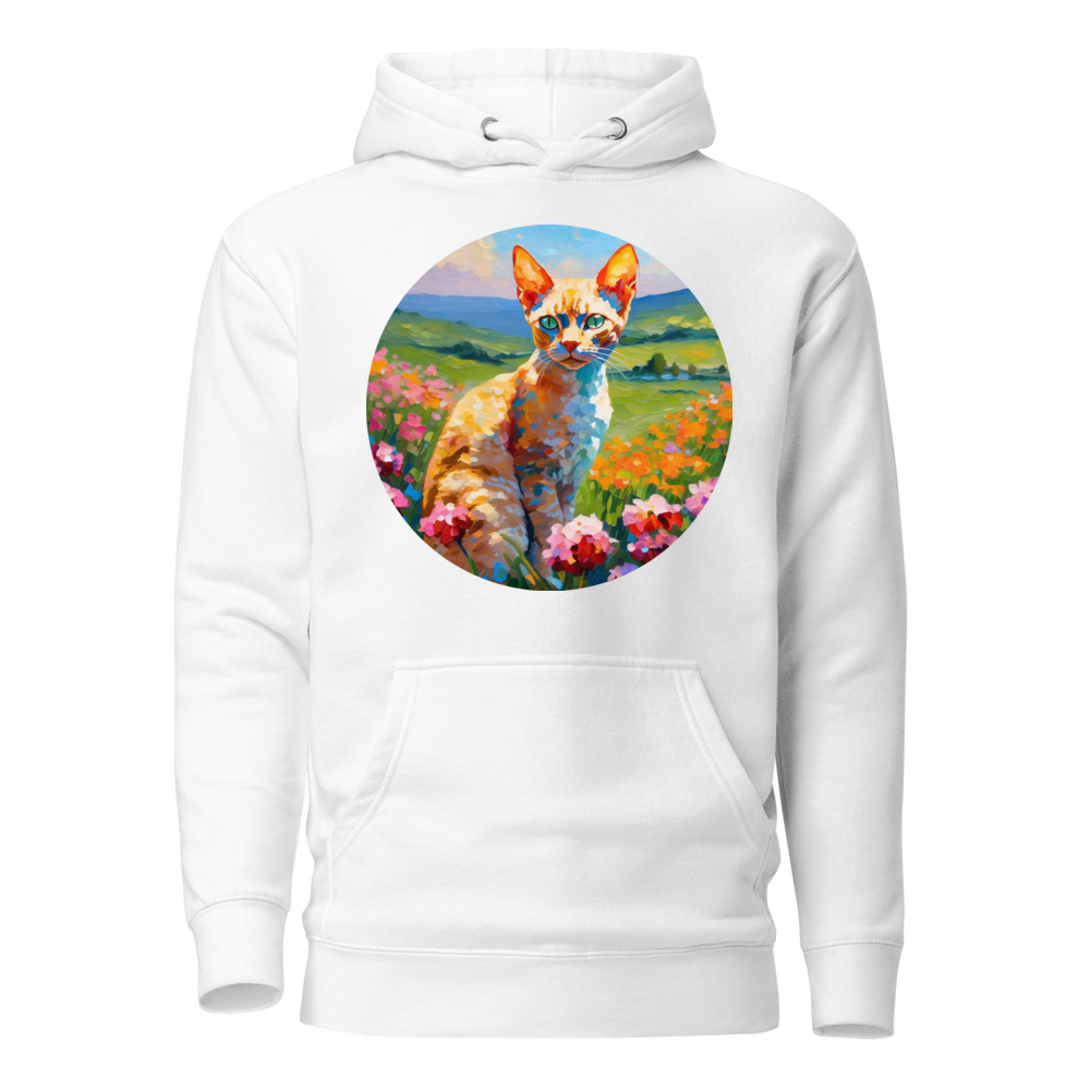 PugMug Custom Tabby Devon Rex Cat Hoodie