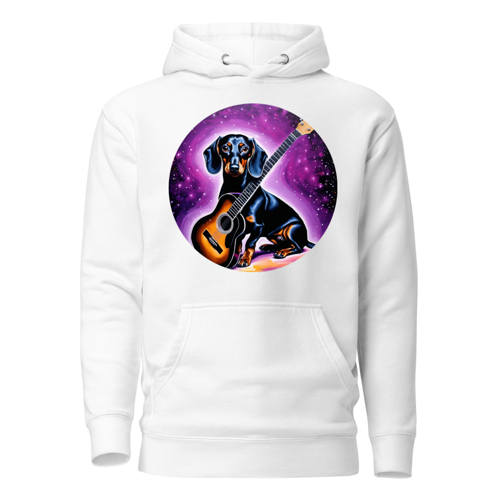 PugMug Custom Black Dachshund Hoodie