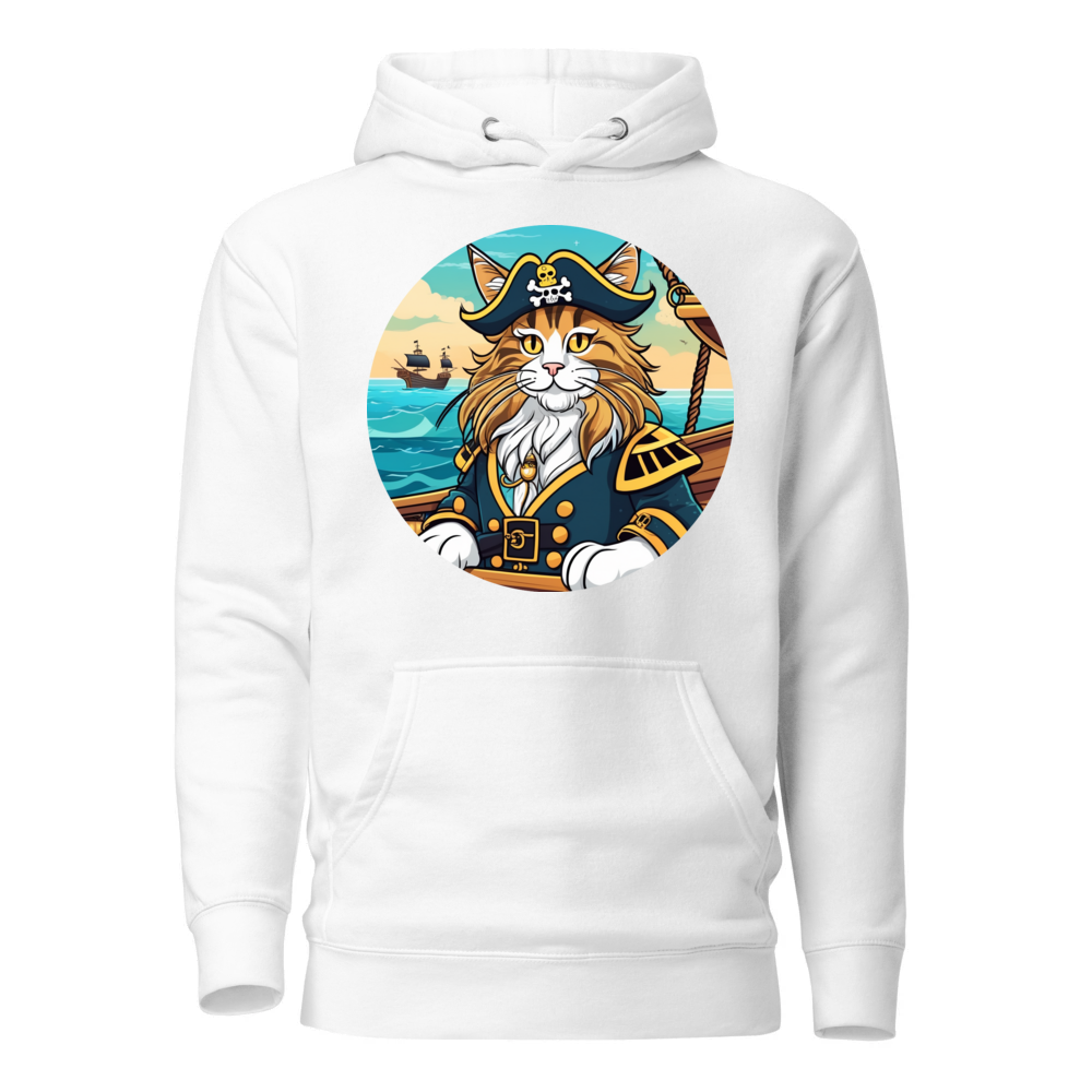 PugMug Custom Tabby Maine Coon Cat Hoodie
