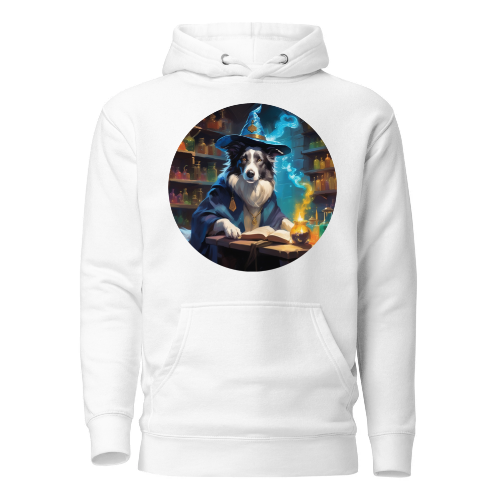 PugMug Custom Blue Merle Border Collie Hoodie