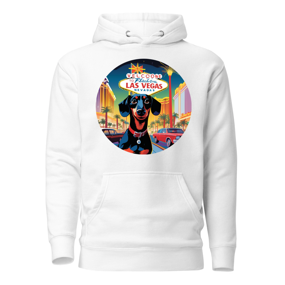 PugMug Custom Black Dachshund Hoodie