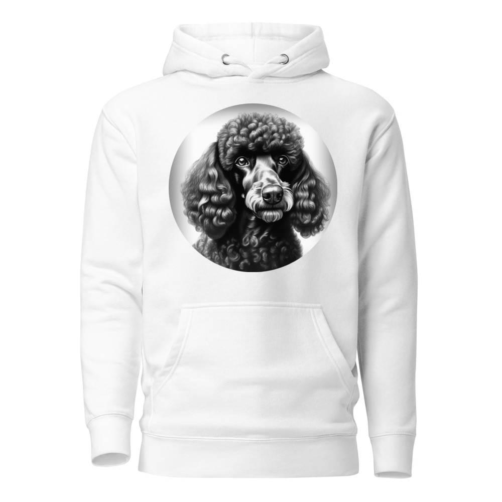 PugMug Custom Black Poodle Hoodie