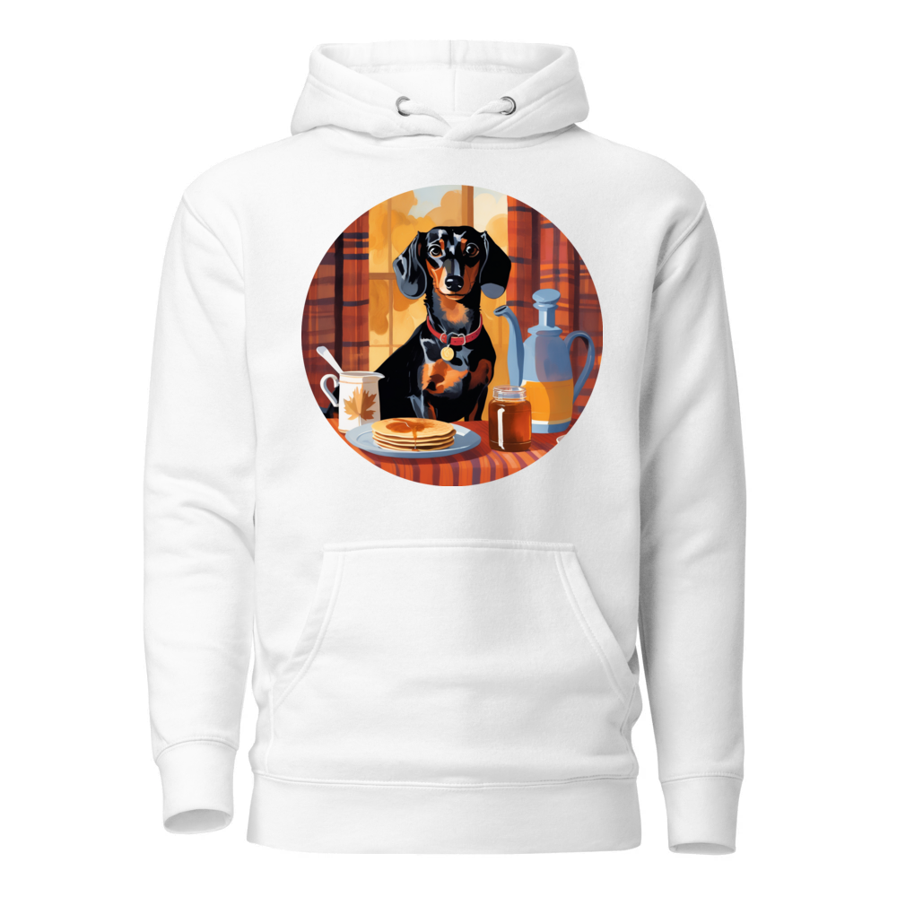 PugMug Custom Black Dachshund Hoodie
