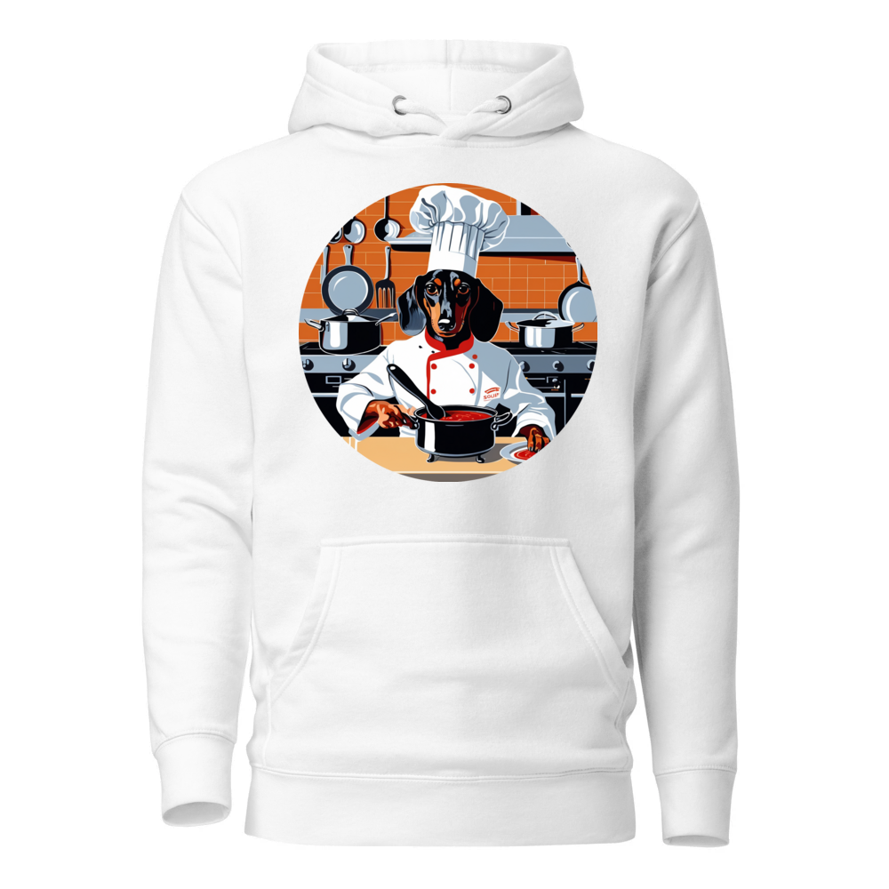 PugMug Custom Black Dachshund Hoodie