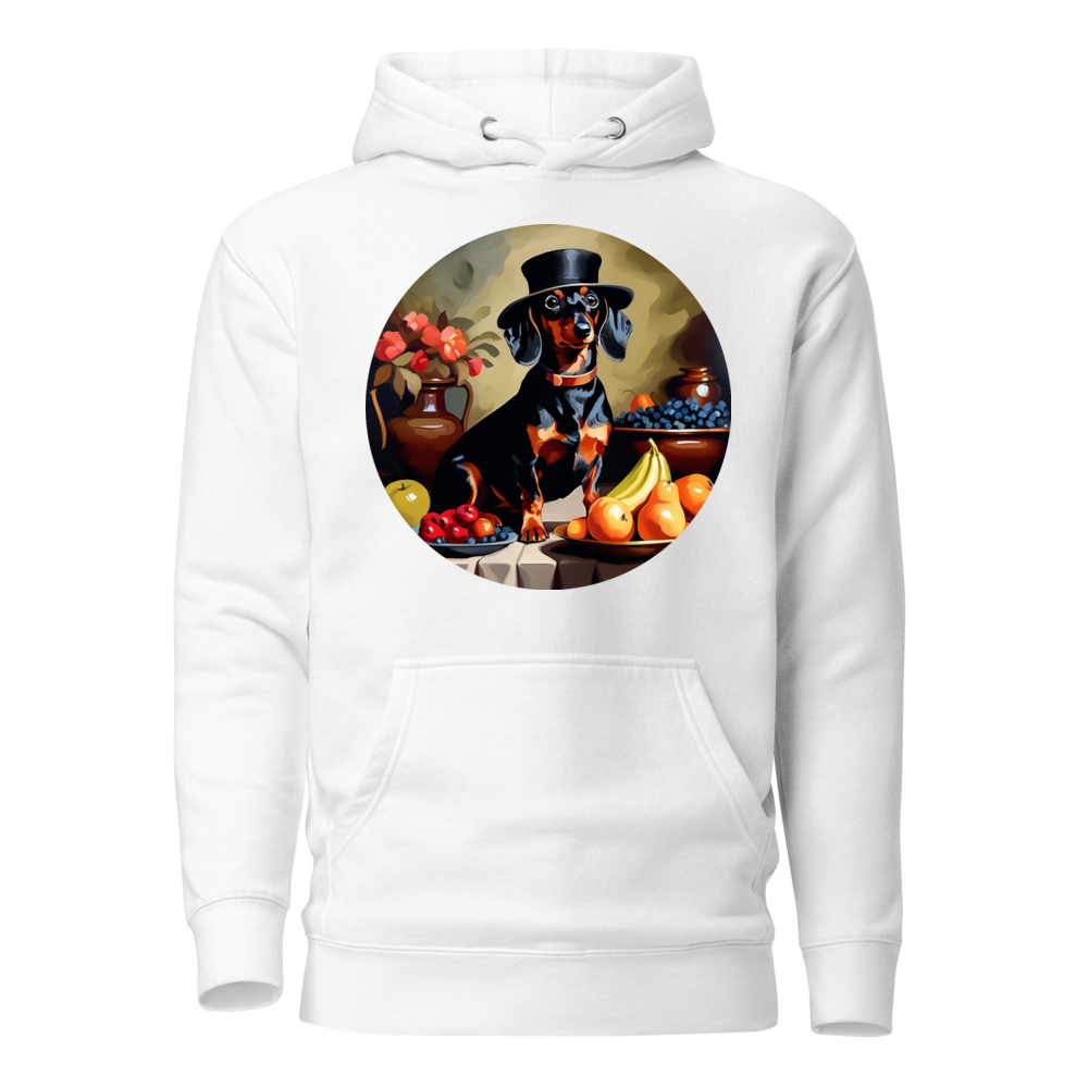 PugMug Custom Black Dachshund Hoodie