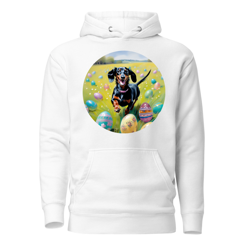 PugMug Custom Black Dachshund Hoodie