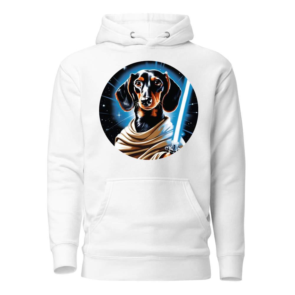 PugMug Custom Black Dachshund Hoodie
