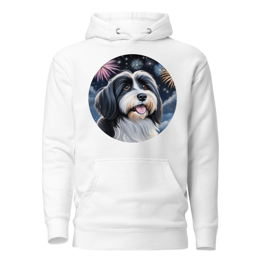 PugMug Custom Black-and-white Havanese Dog Hoodie