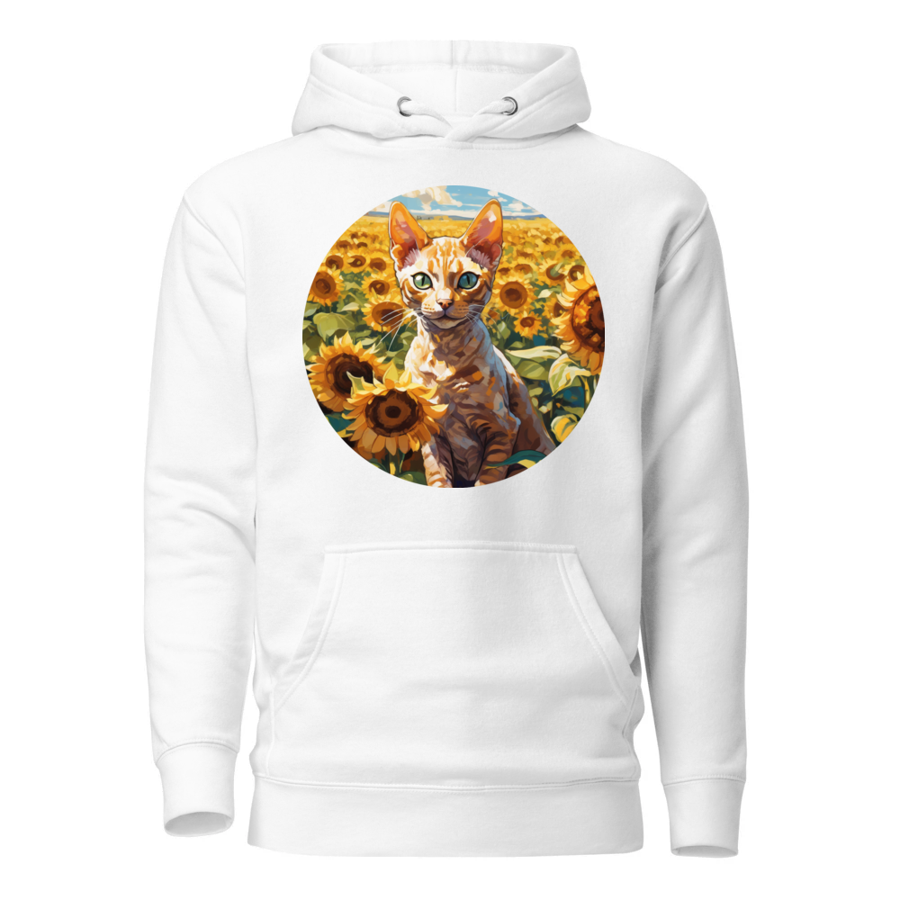 PugMug Custom Tabby Devon Rex Cat Hoodie