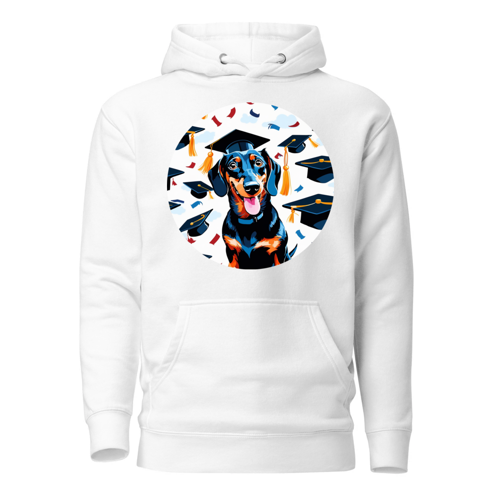 PugMug Custom Black Dachshund Hoodie