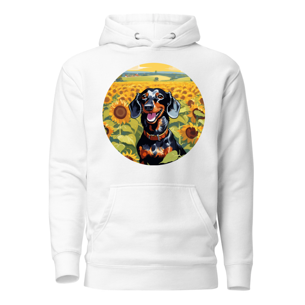 PugMug Custom Black Dachshund Hoodie