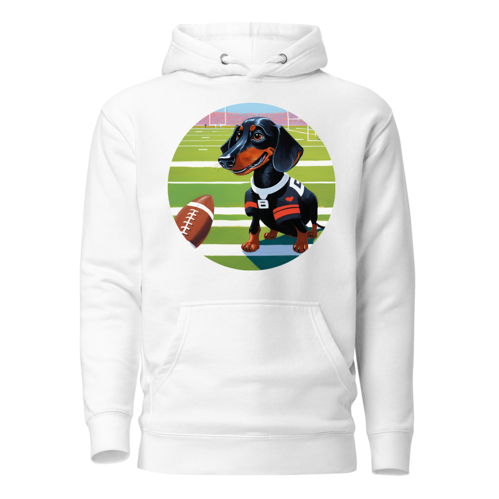 PugMug Custom Black Dachshund Hoodie