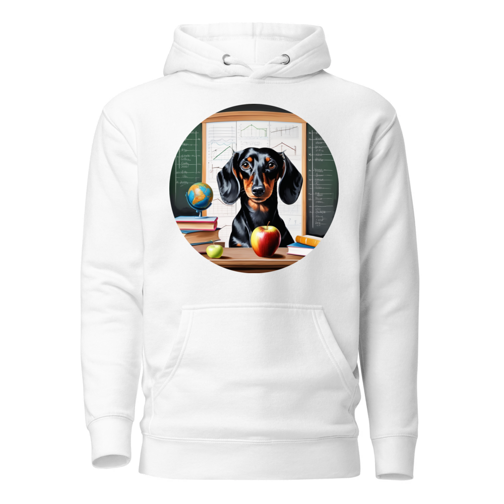 PugMug Custom Black Dachshund Hoodie