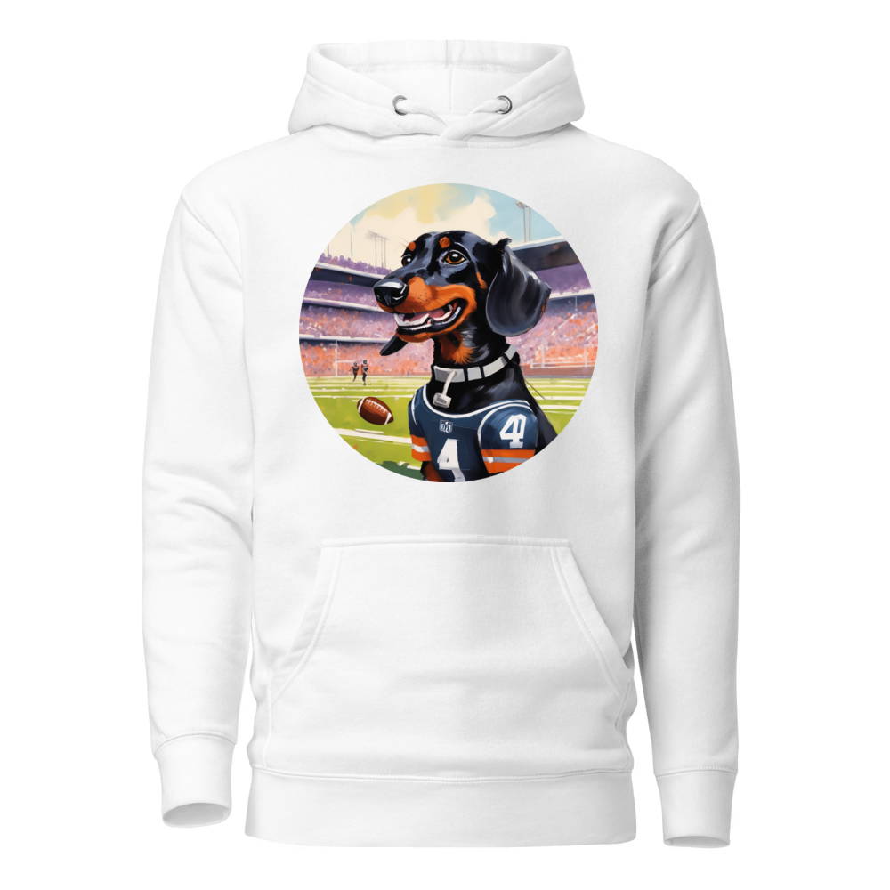 PugMug Custom Black Dachshund Hoodie