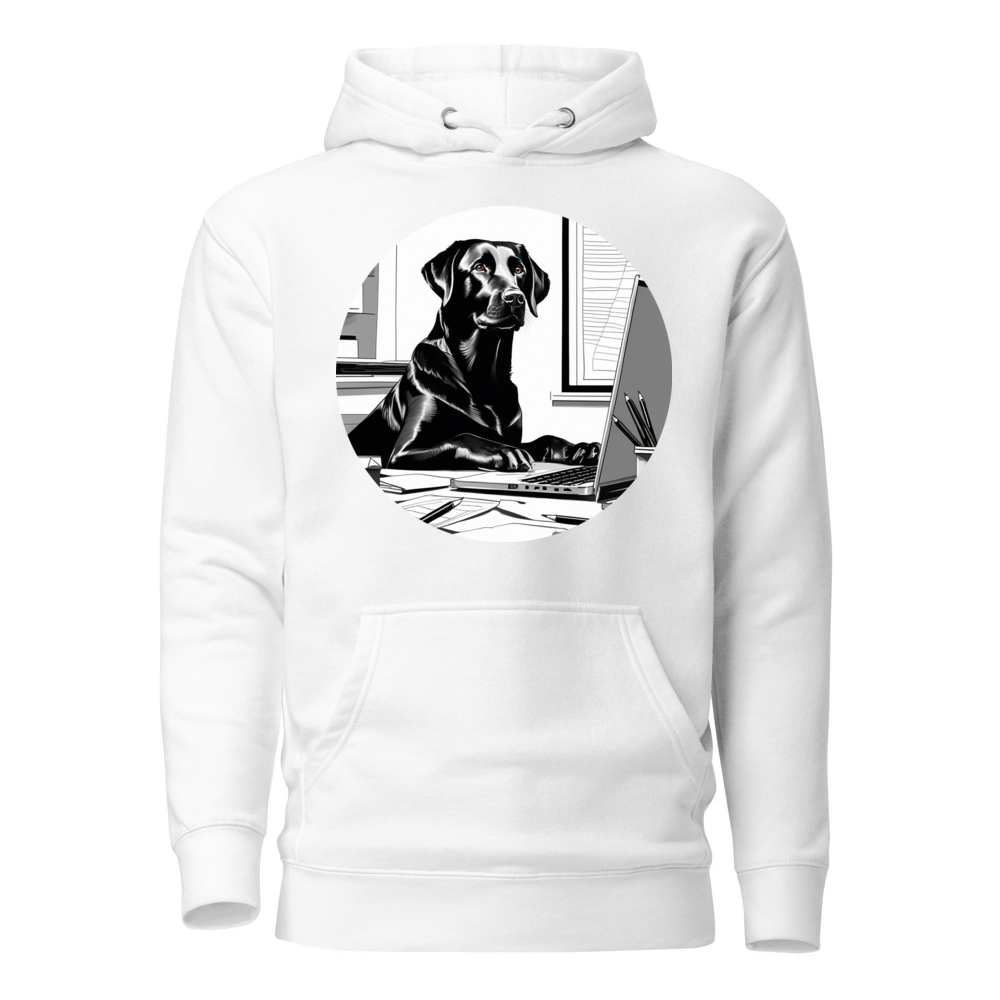 PugMug Custom Black Labrador Retriever Hoodie