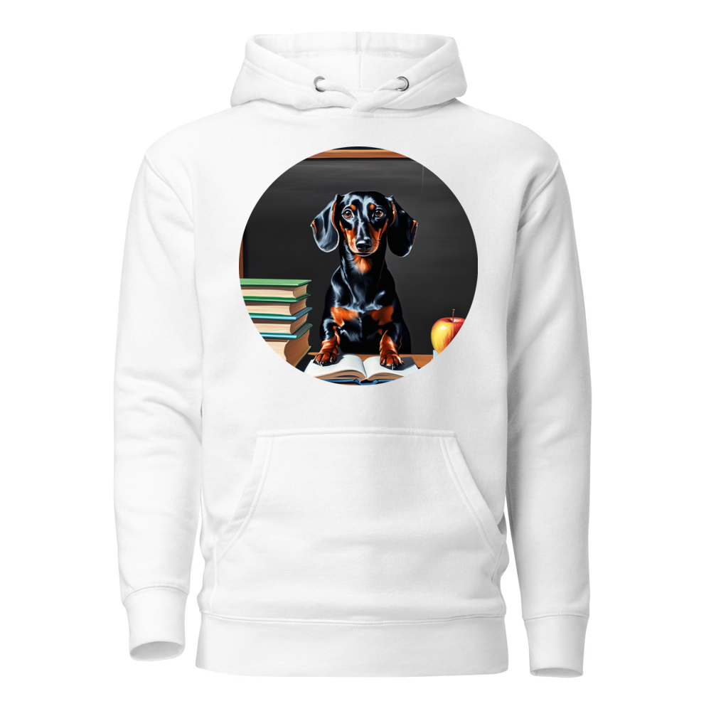 PugMug Custom Black Dachshund Hoodie