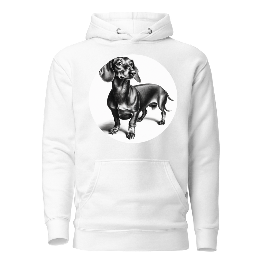 PugMug Custom Black Dachshund Hoodie