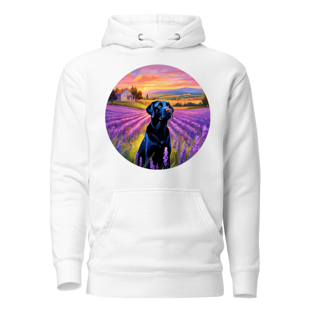 PugMug Custom Black Labrador Retriever Hoodie