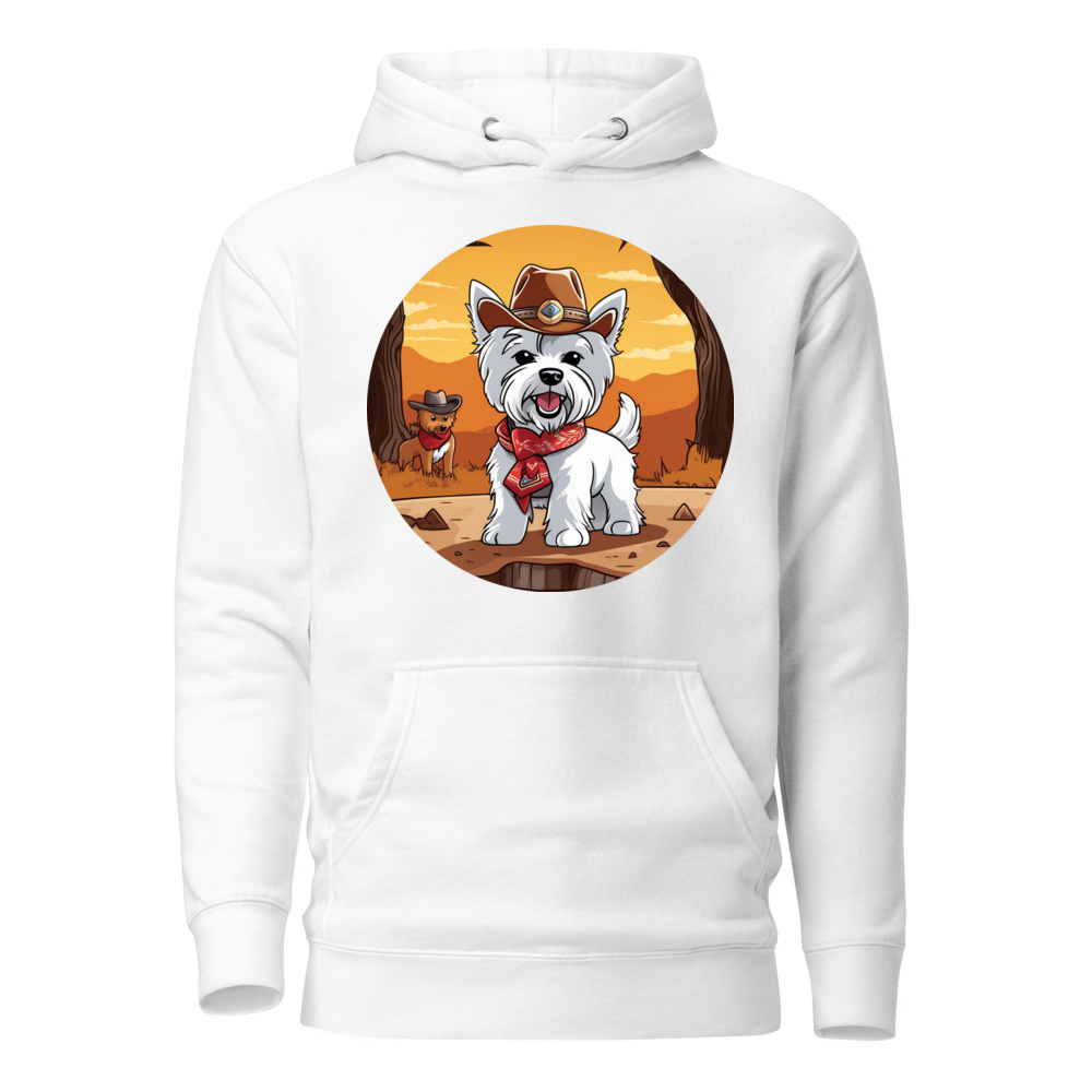 PugMug Custom West Highland White Terrier Hoodie