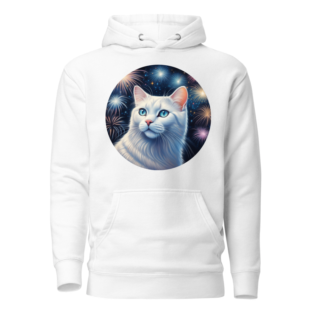 PugMug Custom White Exotic Cat Hoodie