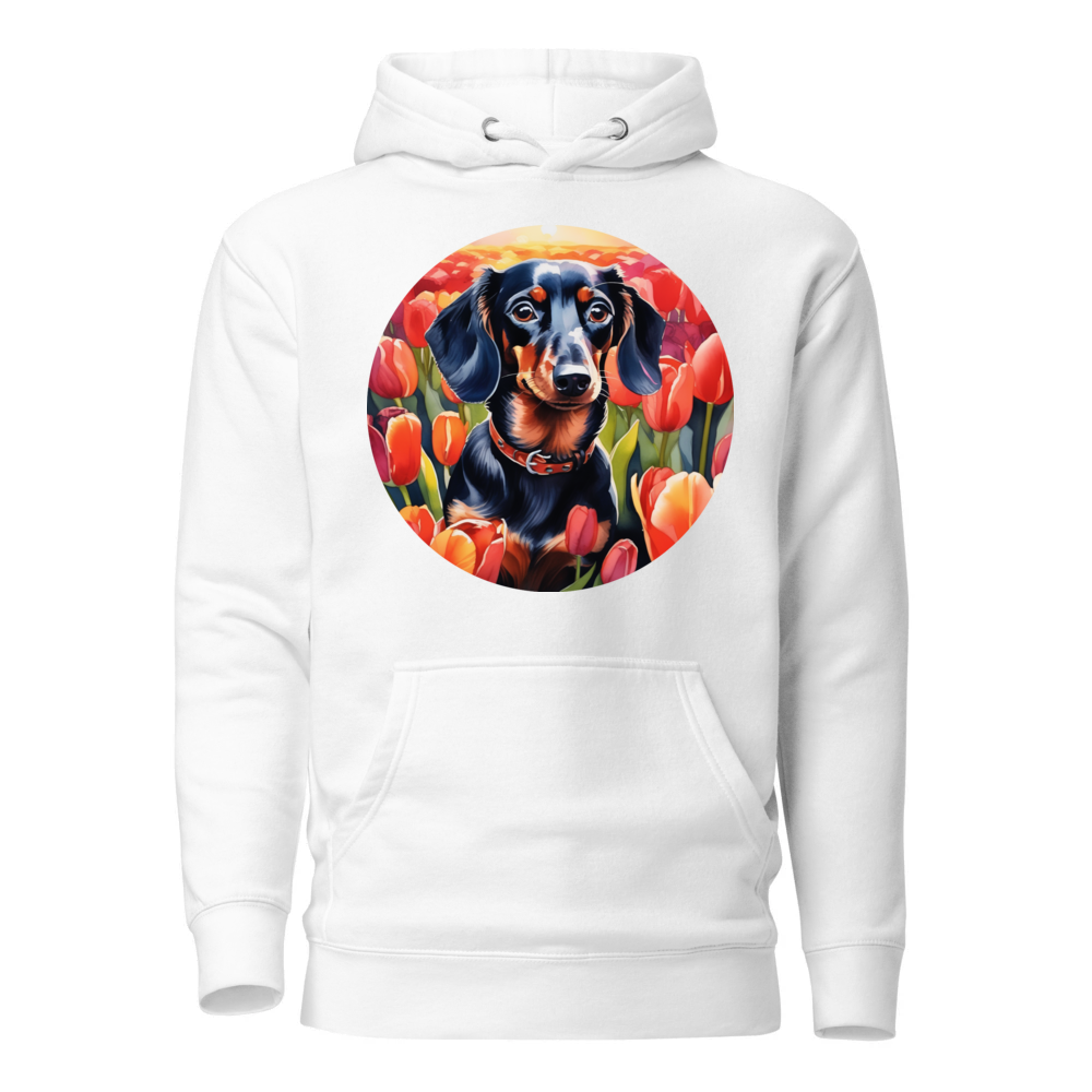 PugMug Custom Black Dachshund Hoodie