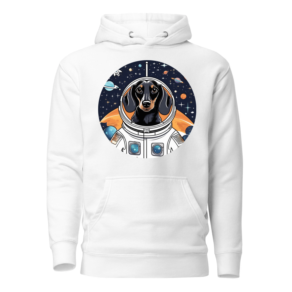 PugMug Custom Black Dachshund Hoodie