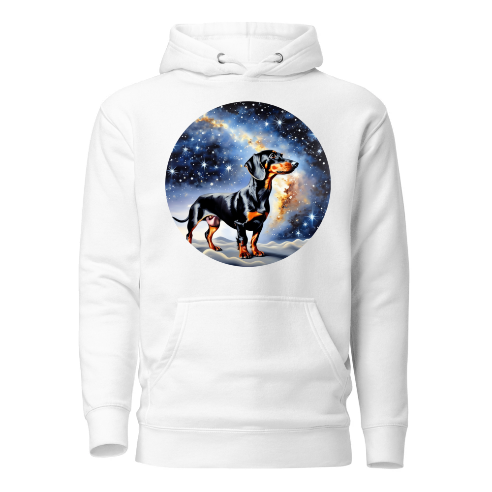 PugMug Custom Black Dachshund Hoodie