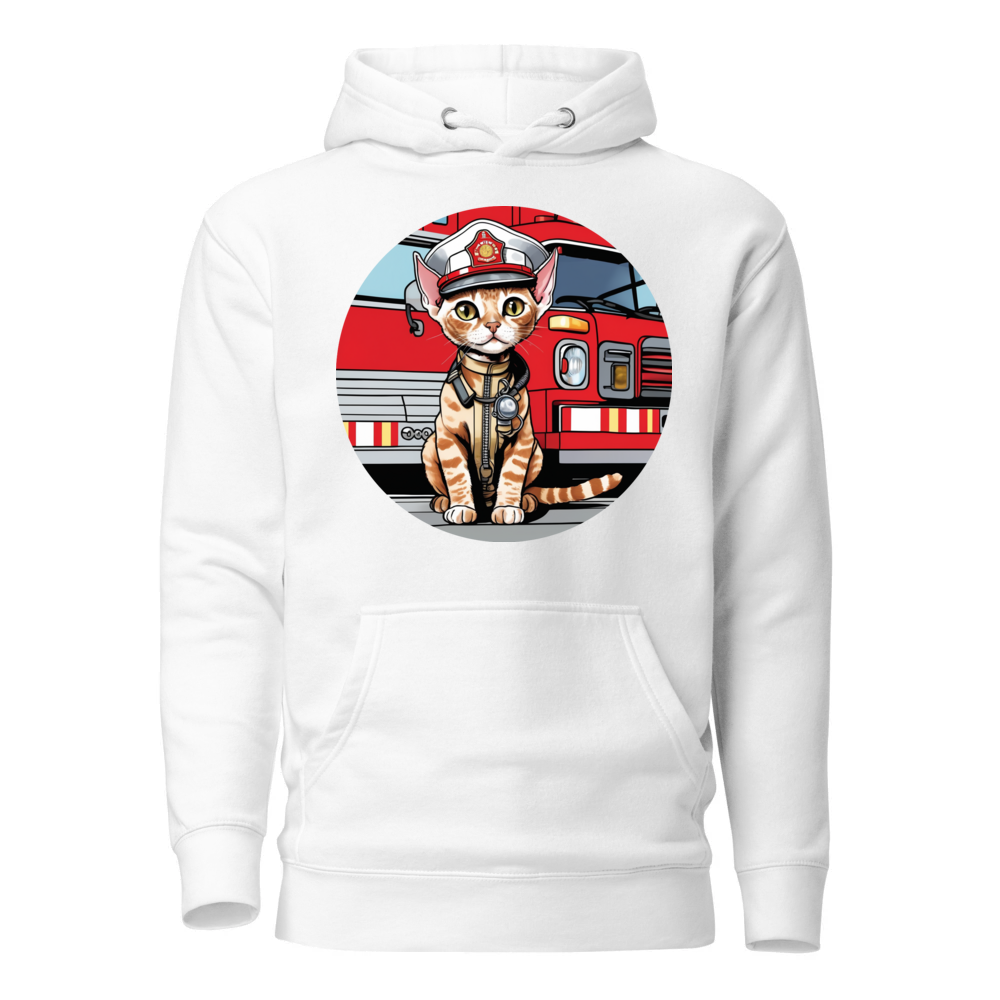 PugMug Custom Tabby Devon Rex Cat Hoodie