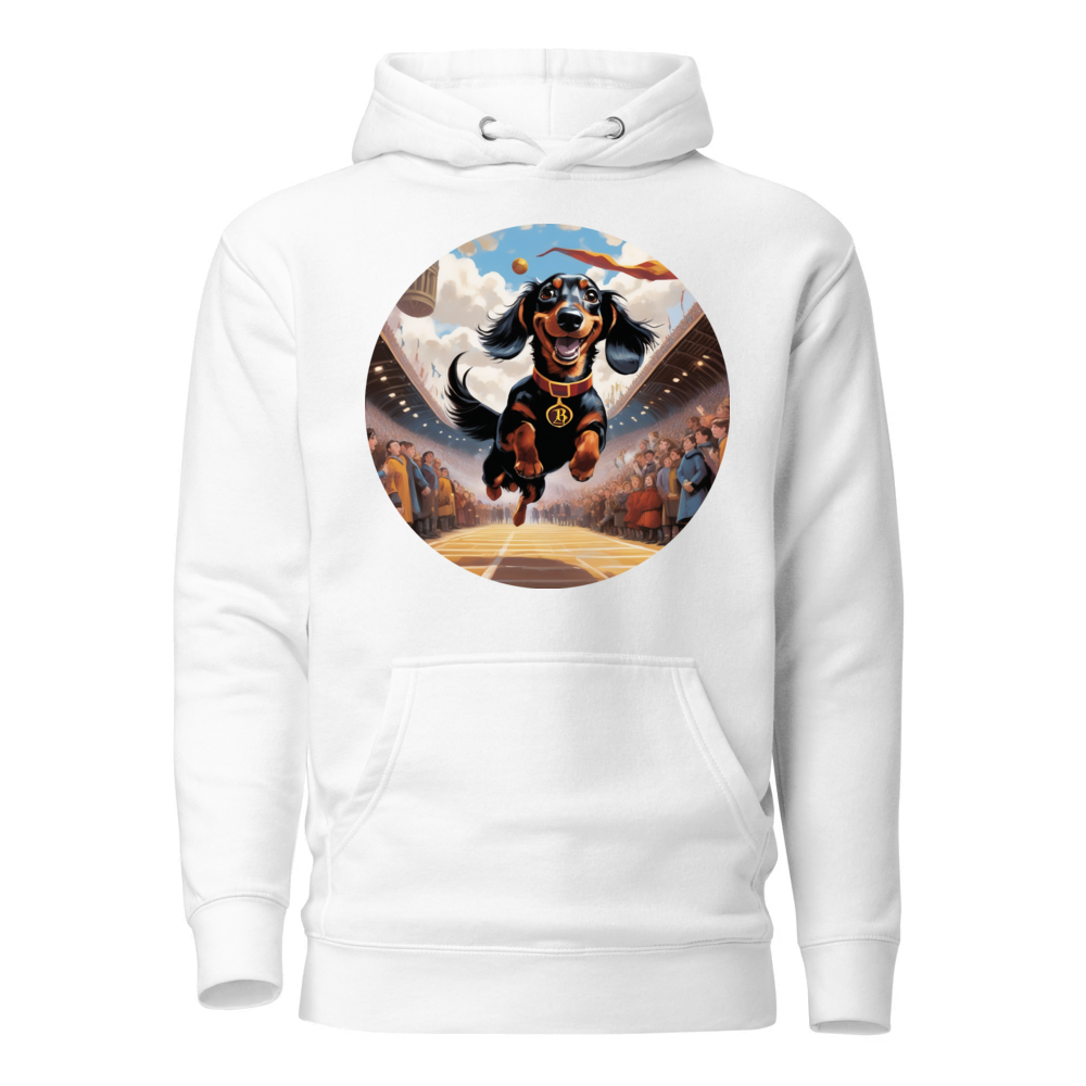 PugMug Custom Black Dachshund Hoodie