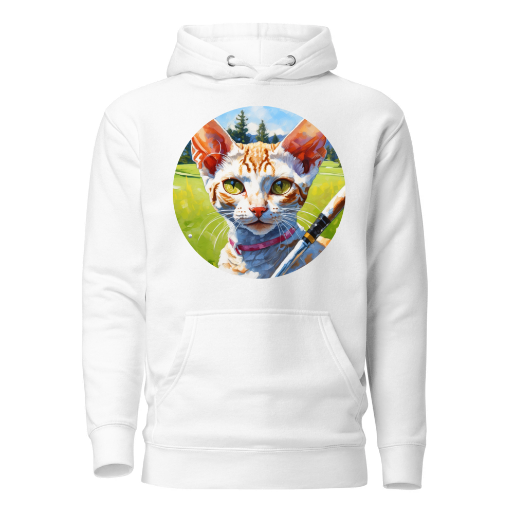 PugMug Custom Tabby Devon Rex Cat Hoodie