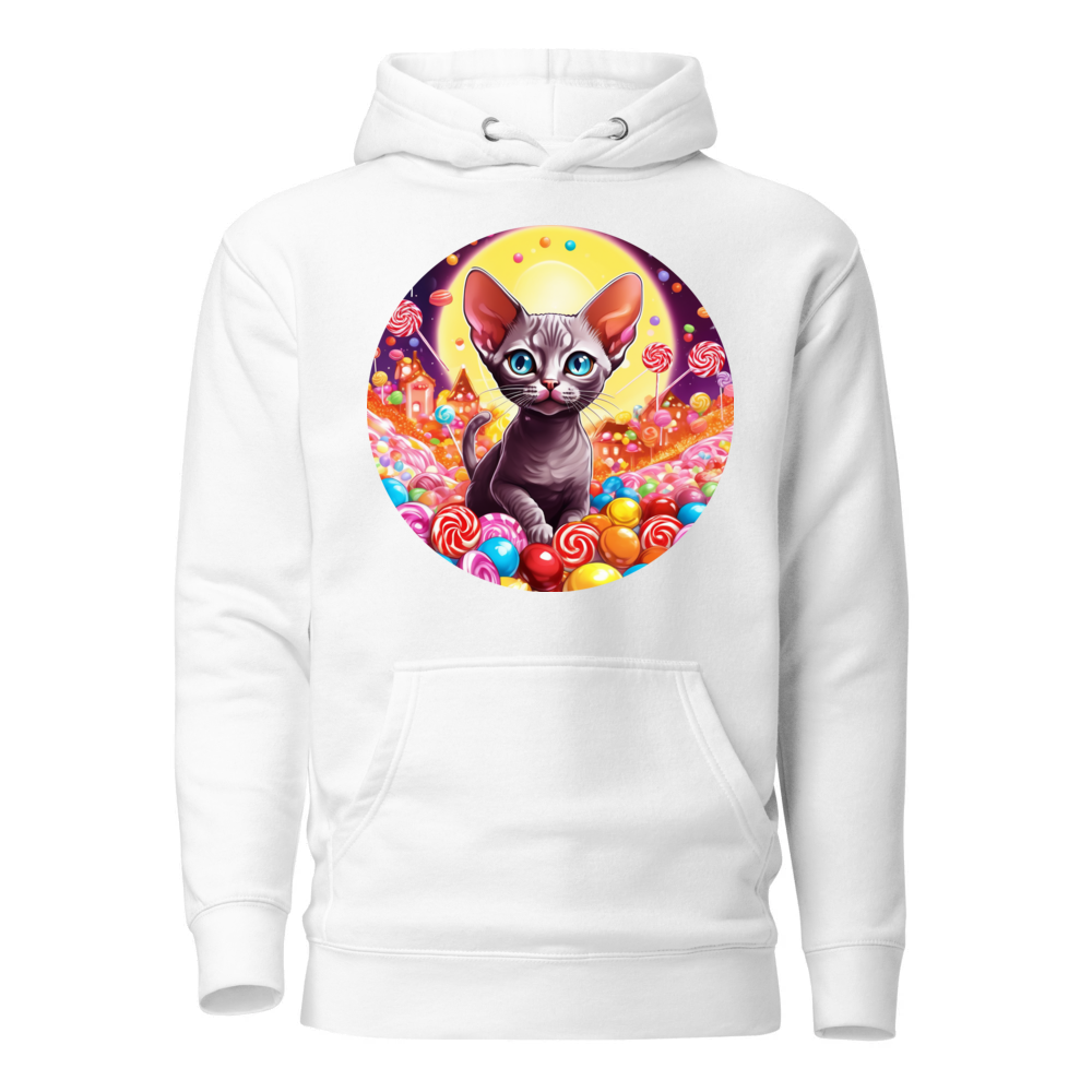 PugMug Custom Tabby Devon Rex Cat Hoodie