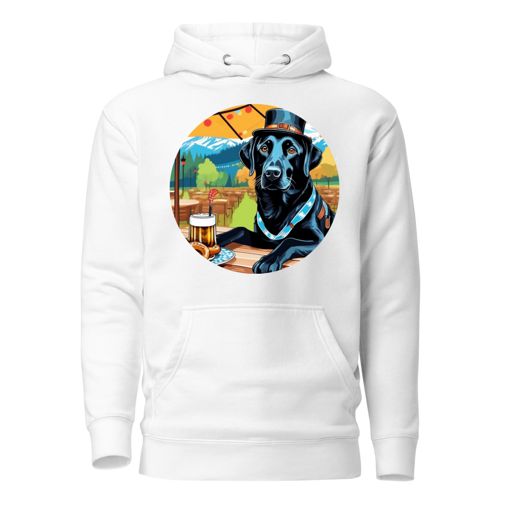 PugMug Custom Black Labrador Retriever Hoodie
