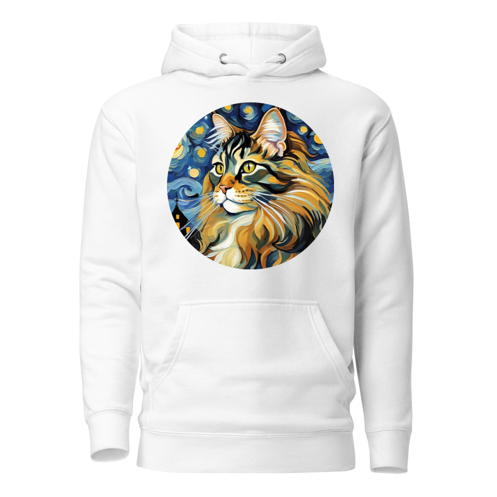 PugMug Custom Tabby Maine Coon Cat Hoodie
