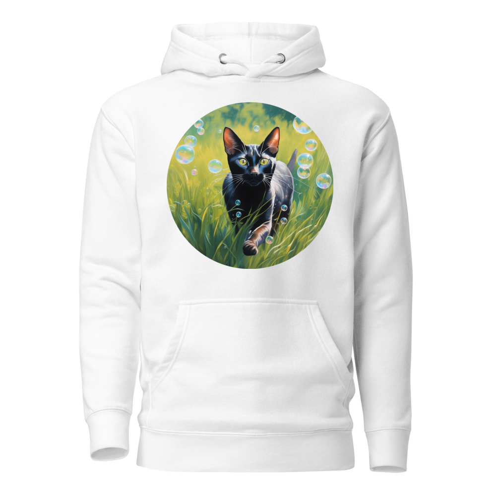 PugMug Custom Black Abyssinian Cat Hoodie