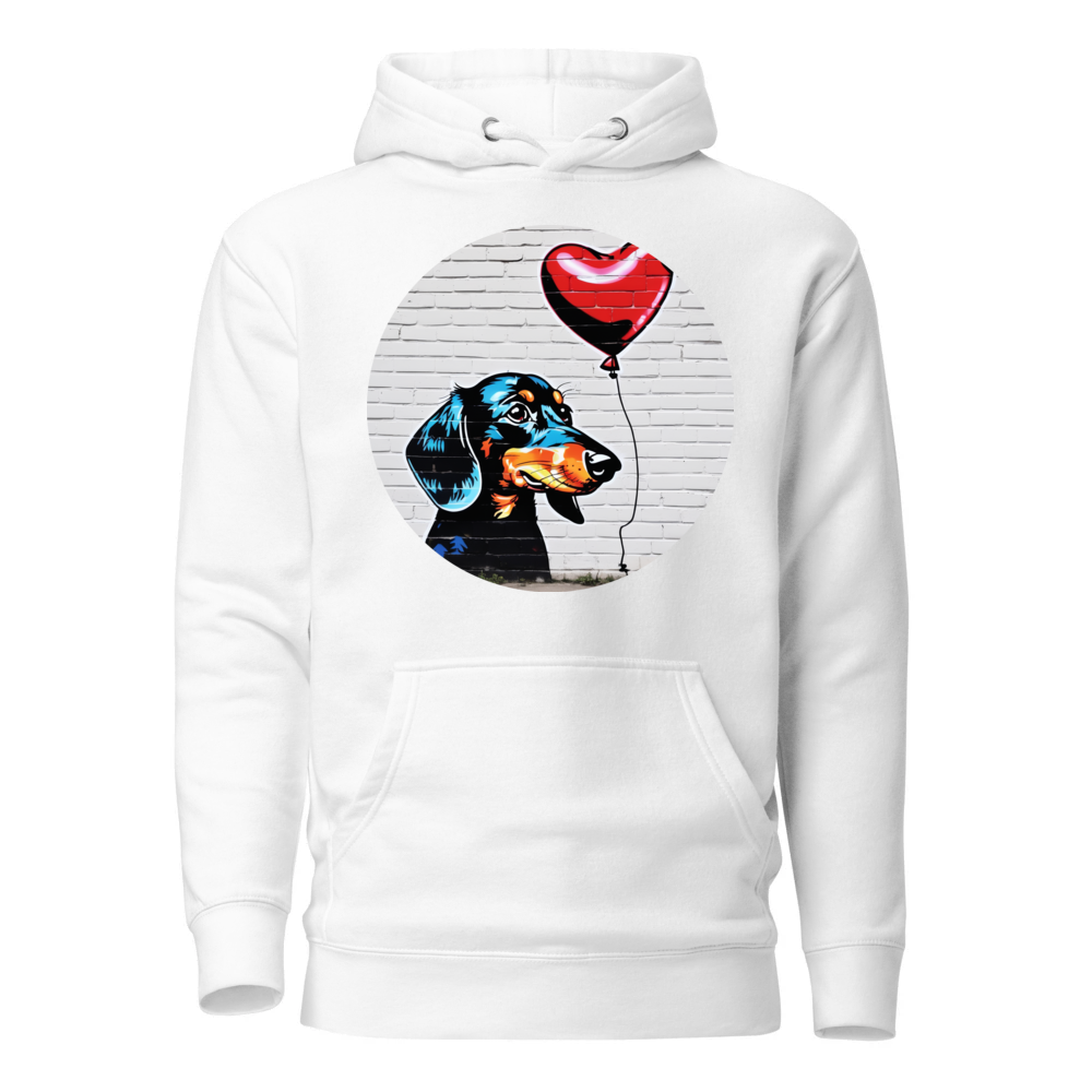 PugMug Custom Black Dachshund Hoodie